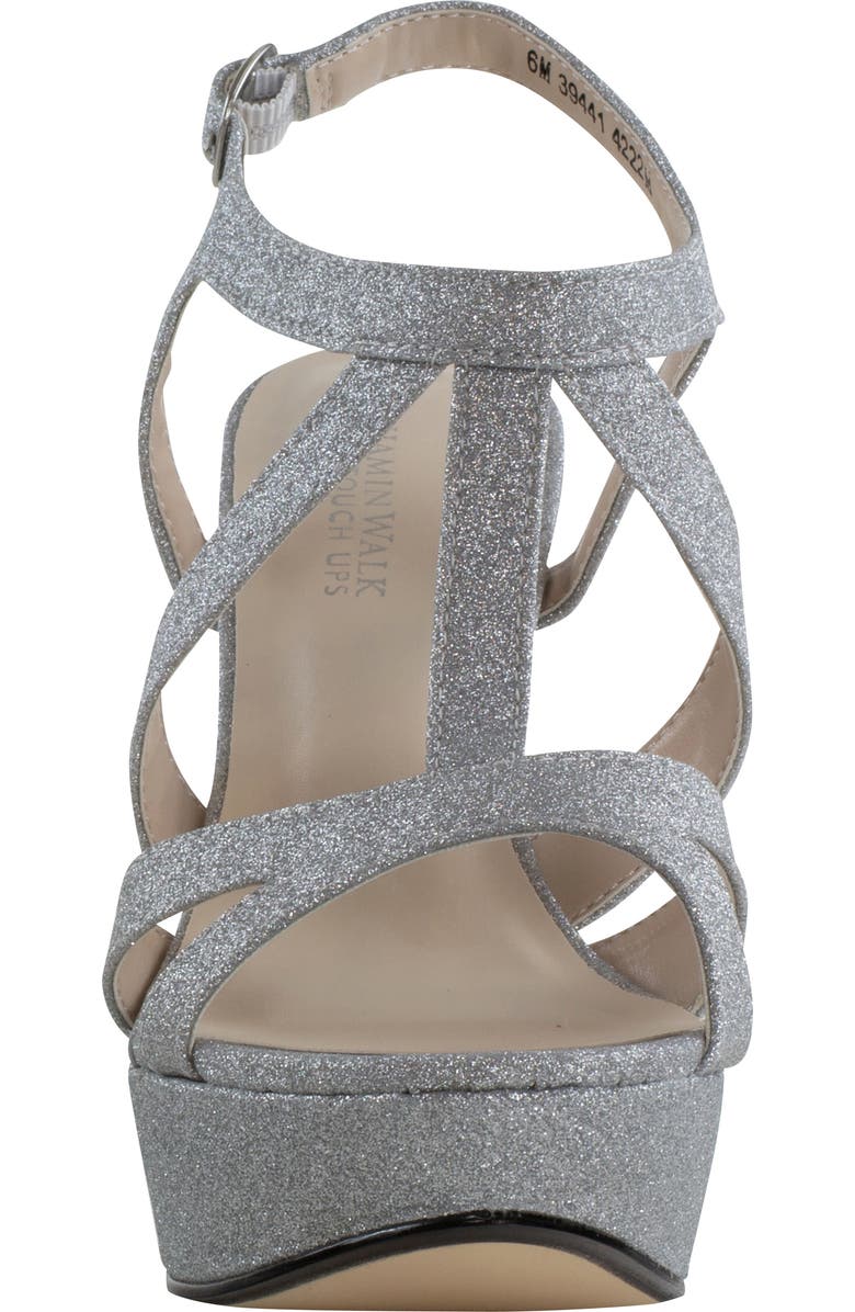 Touch Ups Marley Platform Sandal, Alternate, color, Silver
