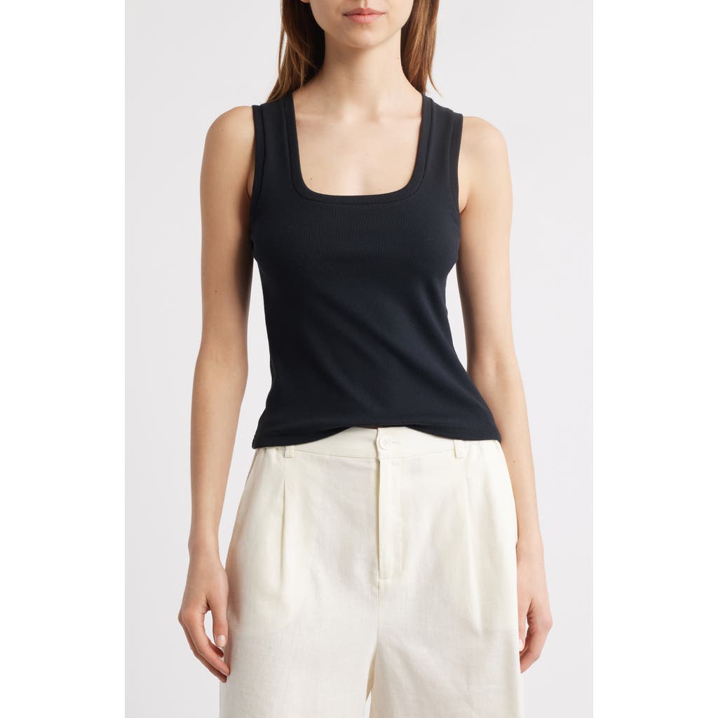 Rails Bobbie Rib Square Neck Tank
