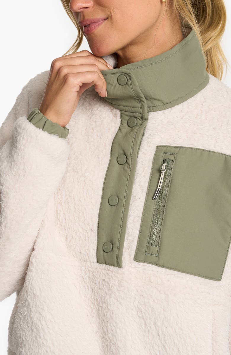 Vuori Cozy Popover Pullover, Alternate, color, Dune