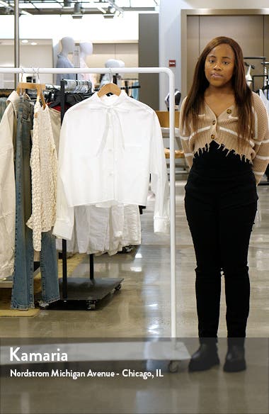 TWP Darling Tie Neck Shirt (Women) | Nordstromrack