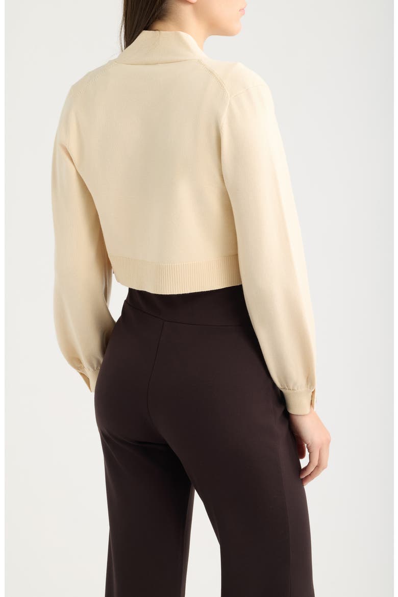 Kissing Front Shrug, Alternate, color, MACADAMIA