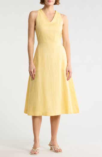 BOSS Orange Daisco Sleeveless Midi Dress