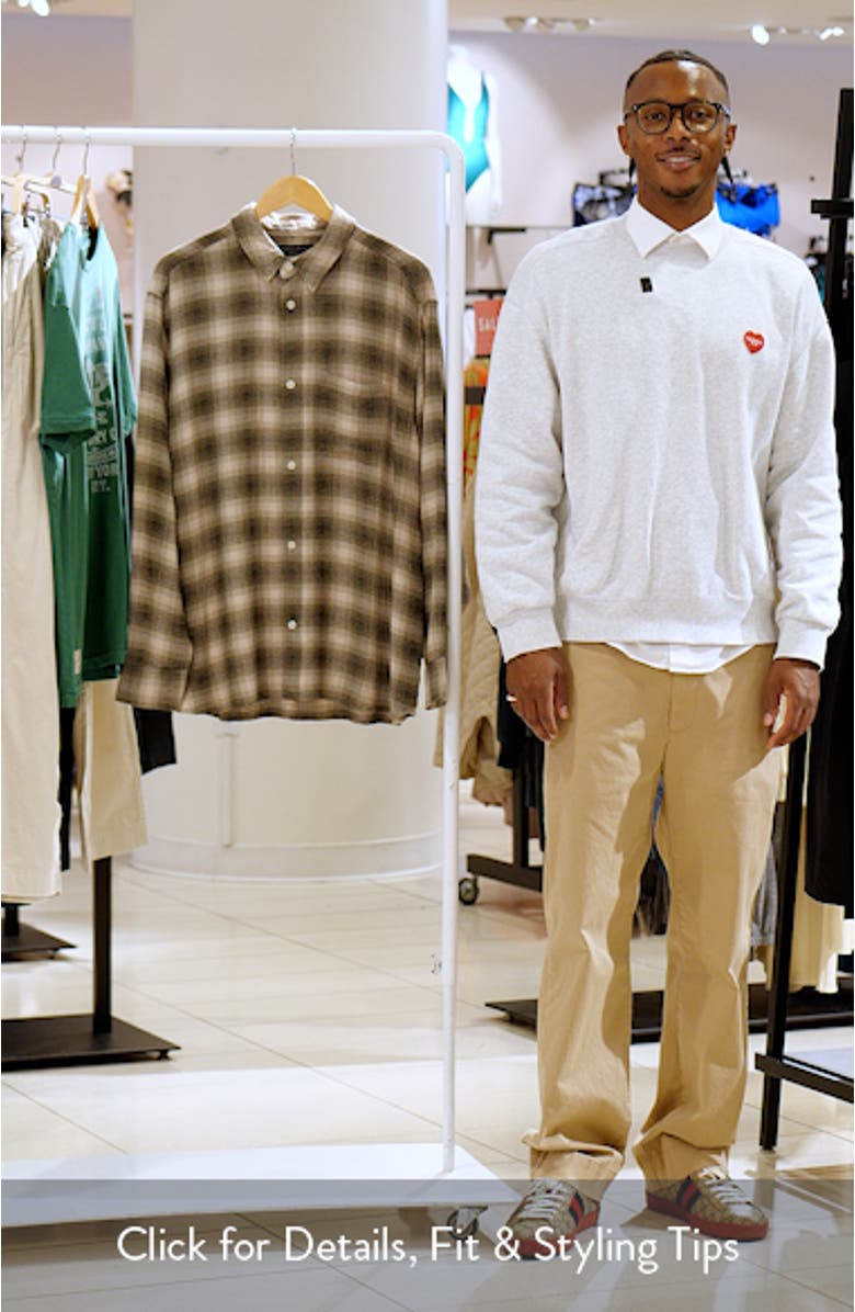 Lumley Plaid Button-Up Shirt, sales video thumbnail