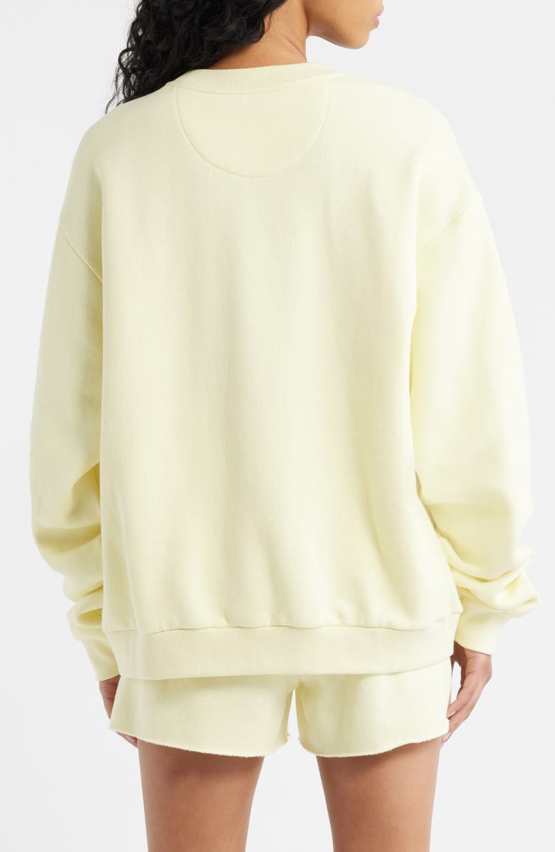 BOYS LIE Razzle Dazzle V2 Kara Crewneck Sweatshirt, Alternate, color, Yellow