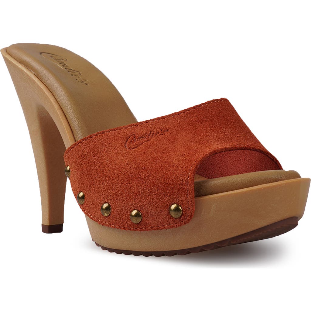 Candies Candie's Viviana Platform Sandal In Orange