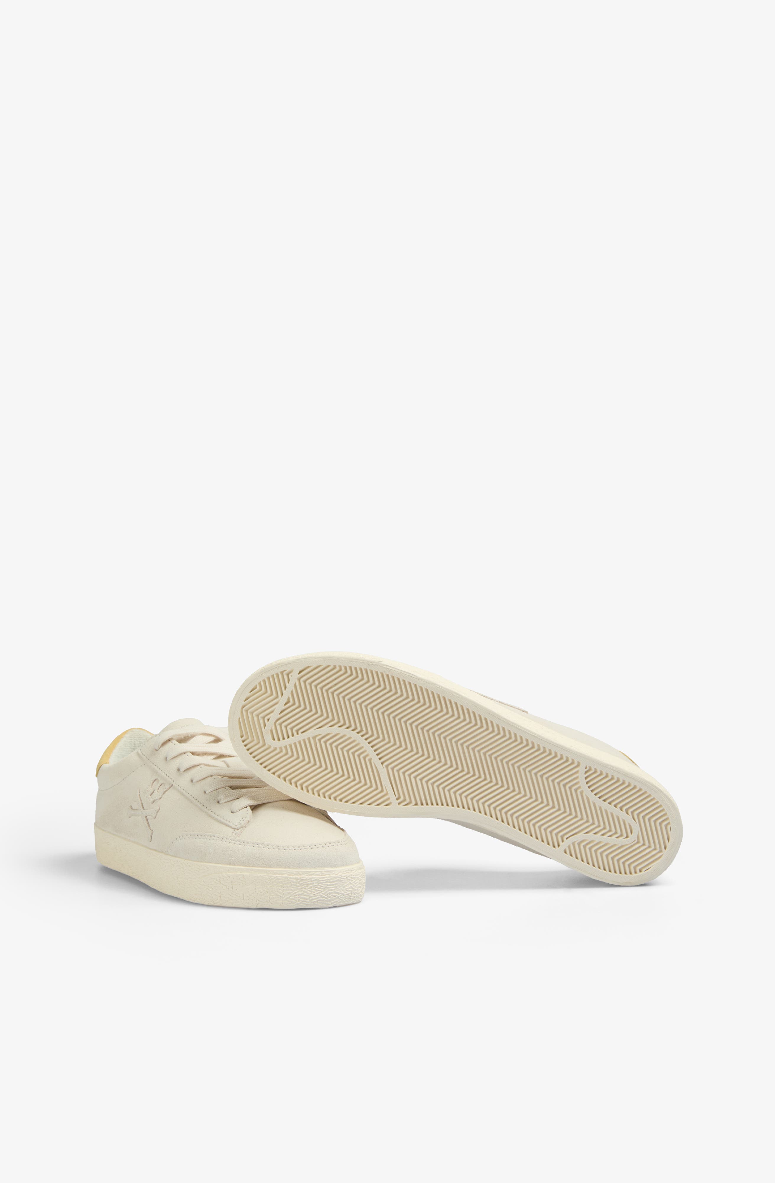 New Gala Sneakers Woman, Alternate, color, Offwhite-Mustard