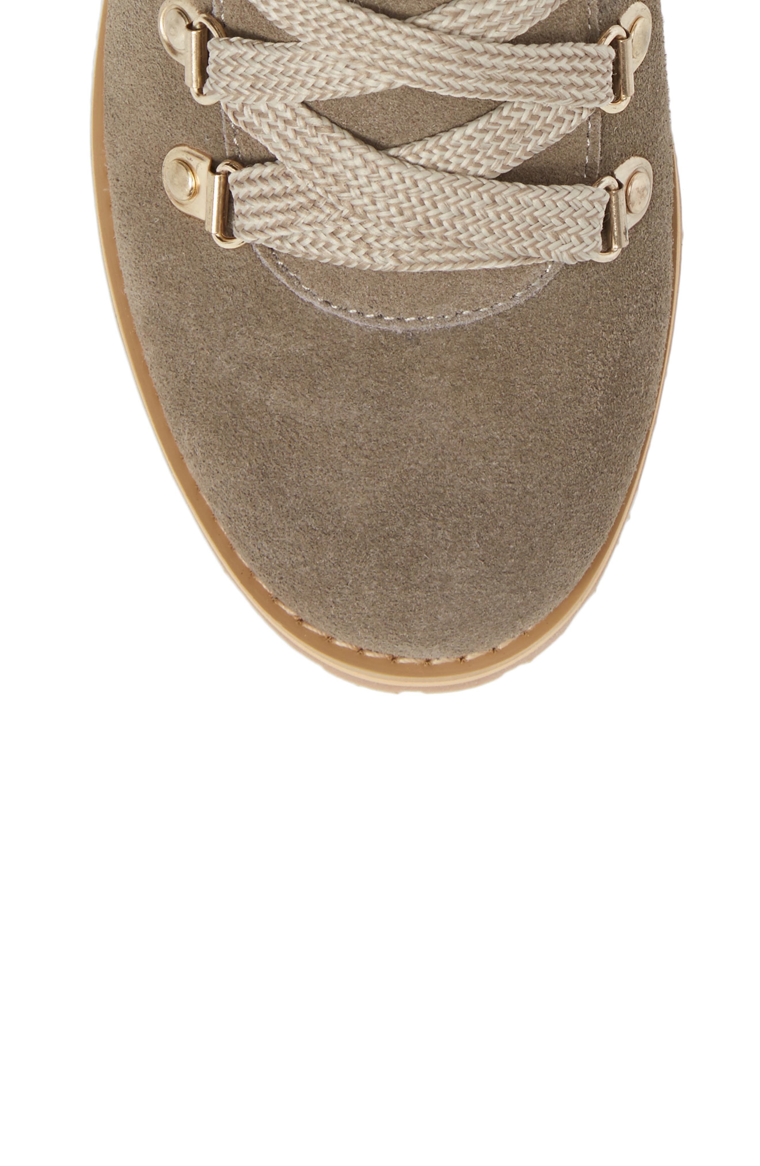 Sole Society Faux Shearling Trim Ada Boot, Alternate, color, 