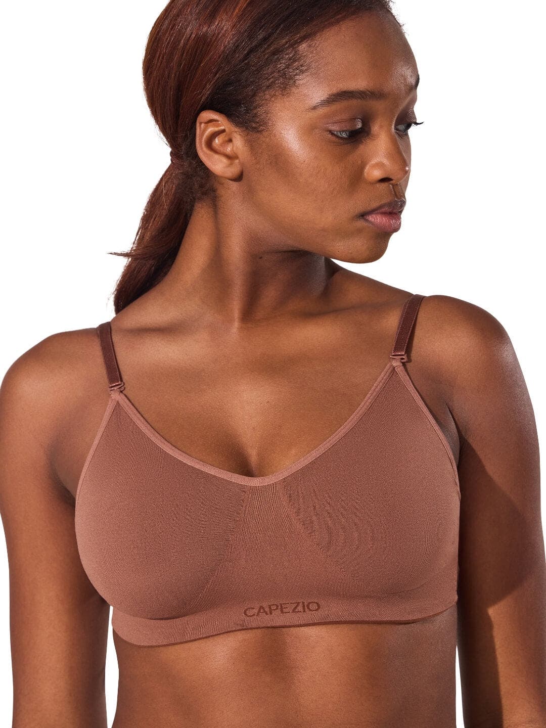 selected dark brown