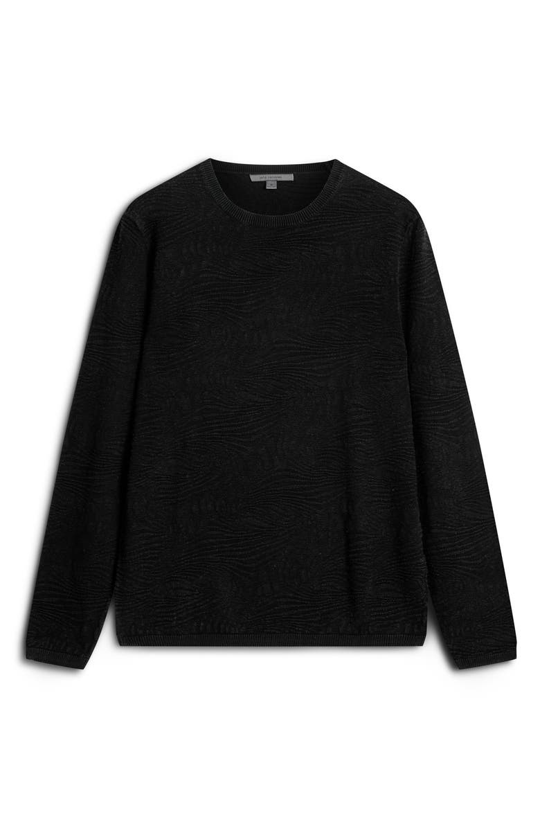 John Varvatos Mercer Wave Long Sleeve T-Shirt, Alternate, color, 