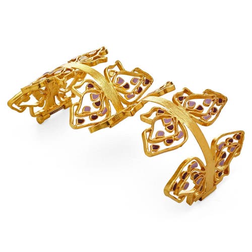 Dhwani Bhansal Sama Bracelet In Gold Plated