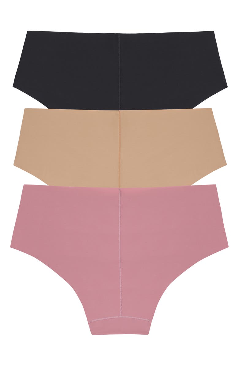 Litewear Cut Anywhere Assorted 3-Pack Hipster Briefs