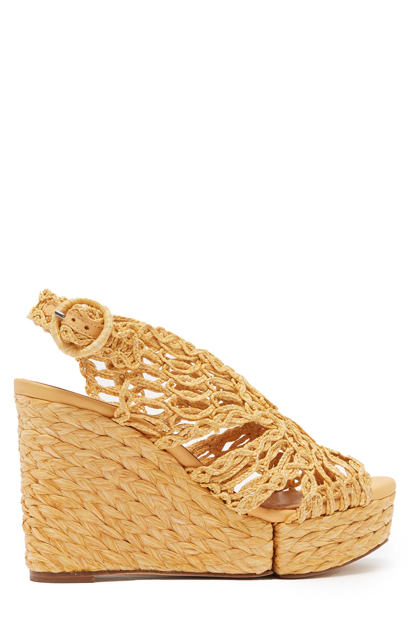Paloma Barcelo Raffia Wedge Sandal (Women) | Nordstromrack