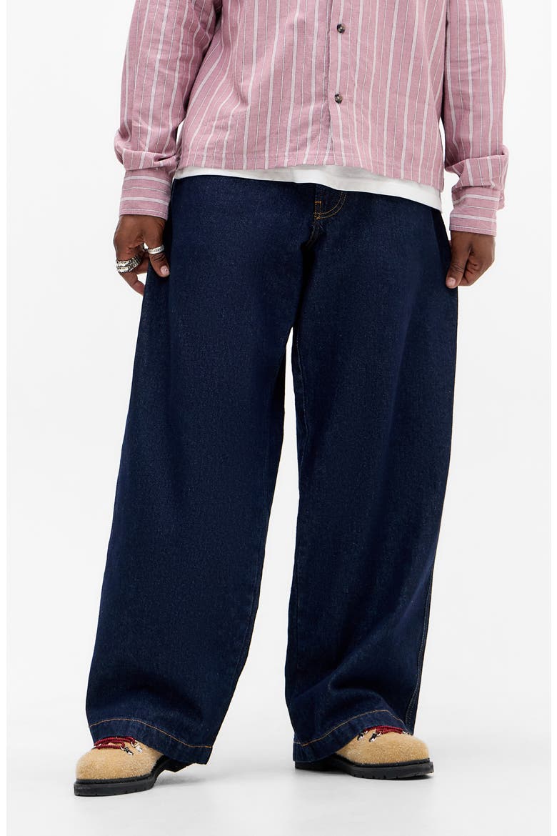 Skate Wide Leg Jeans, Main, color, RINSE