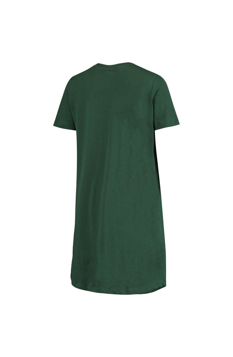 5TH AND OCEAN BY NEW ERA Women's 5th & Ocean by New Era Green Oakland Athletics Tee Dress, Alternate, color,