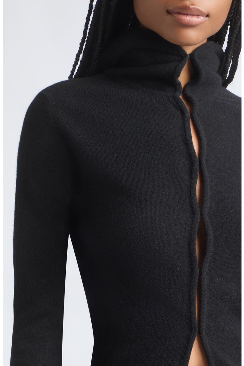 Hook and Eye Wool Hoodie, Alternate, color, CHARCOAL MELANGE