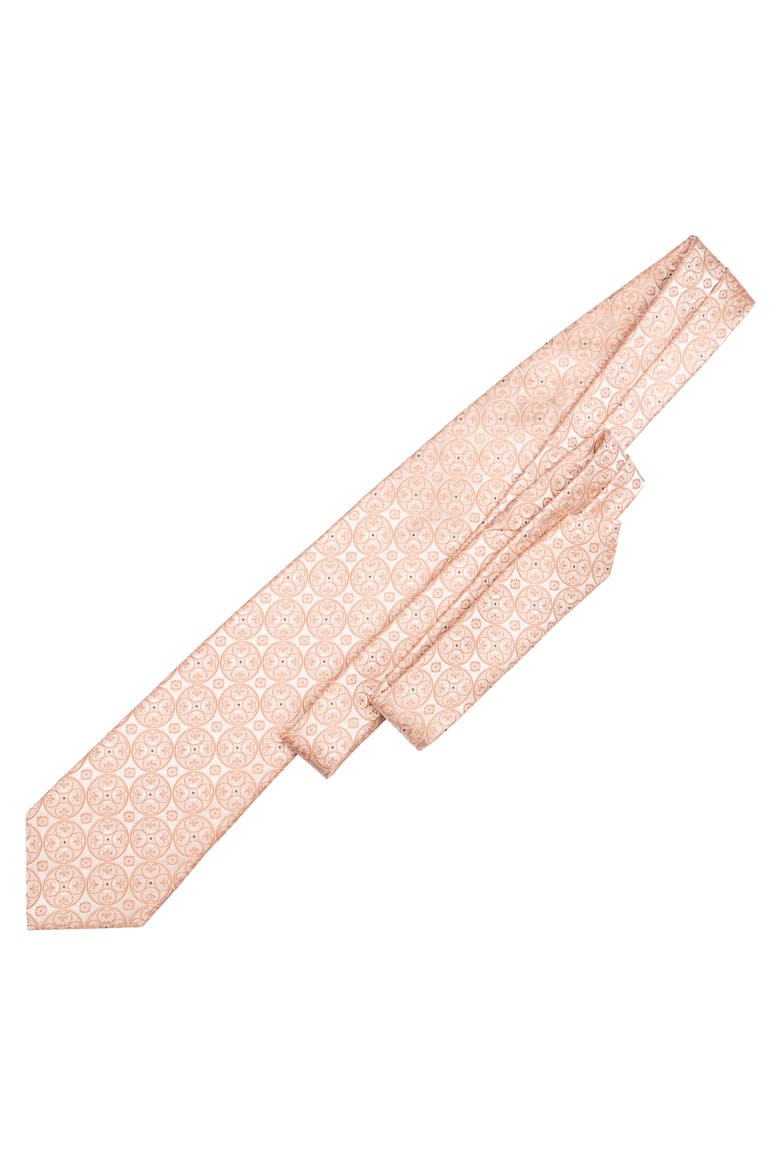 Palladio - Silk Jacquard Tie for Men, Alternate, color, Blush