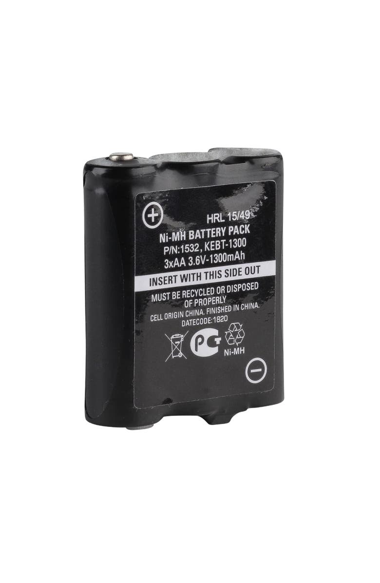 Motorola Solutions Rechargeable 1300mAH Battery for Motorola TalkAbout Two-Way Radios, Main, color, Black