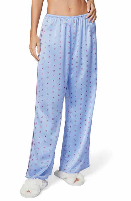 Florence by Mills Bow Satin Pajama Pants