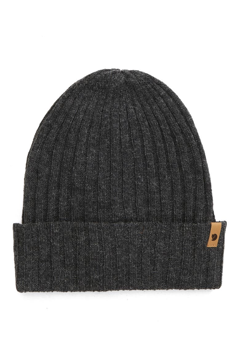 Byron Thin Wool Beanie, Main, color, GRAPHITE