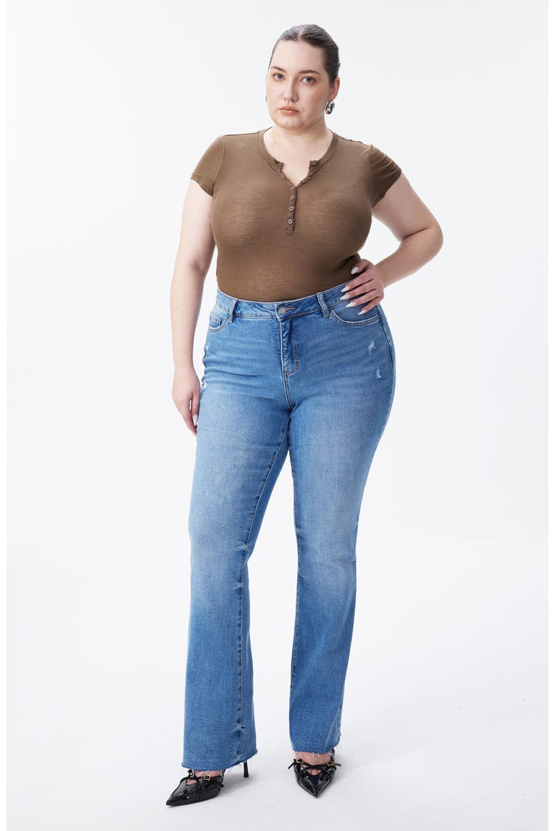 Low Rise Bootcut Jeans, Alternate, color, ORIGIN