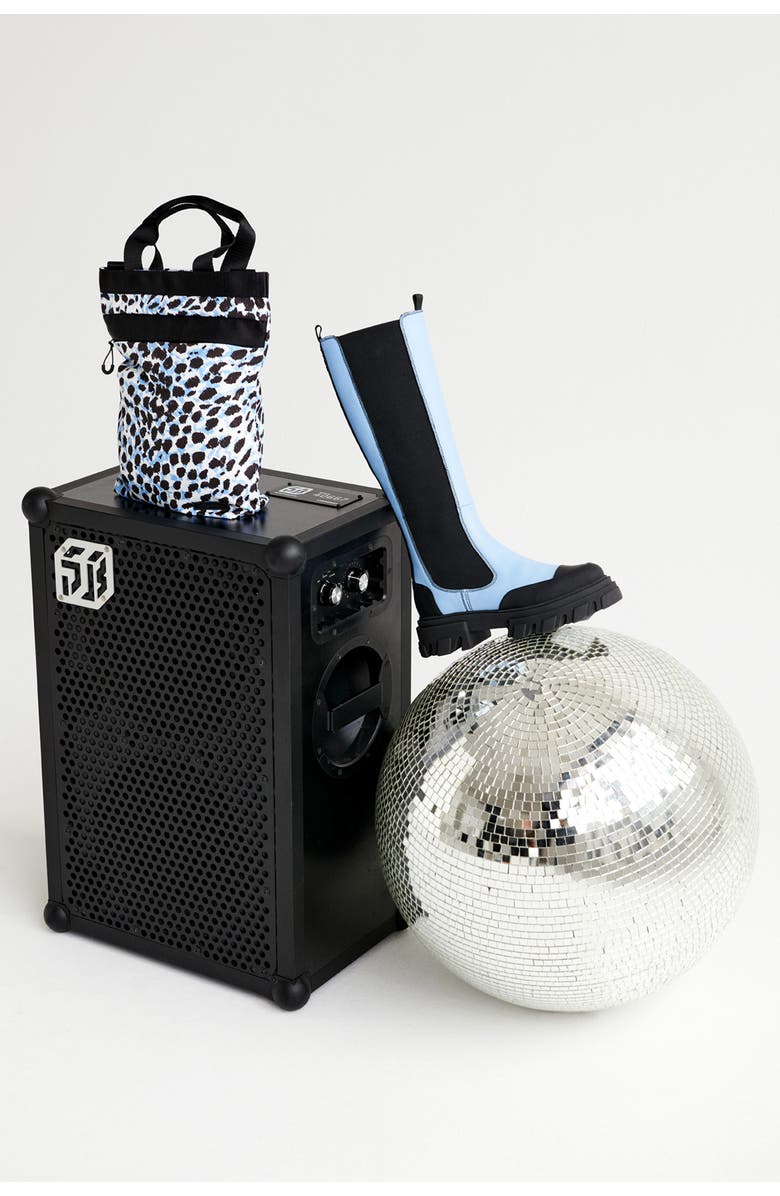 Ganni Recycled Tech Medium Tote, Alternate, color,