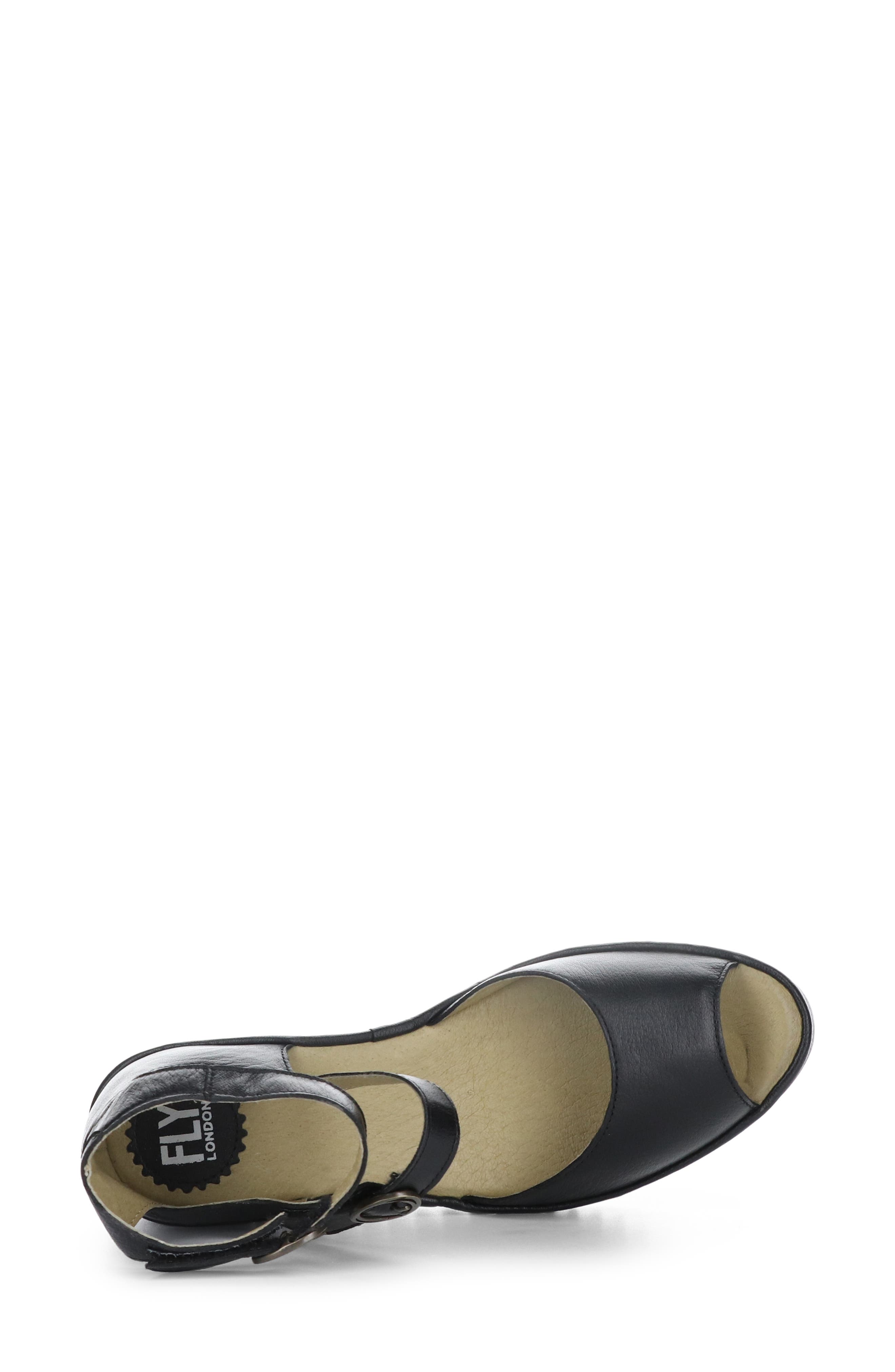 Fly London Laye Ankle Strap Sandal, Alternate, color, 