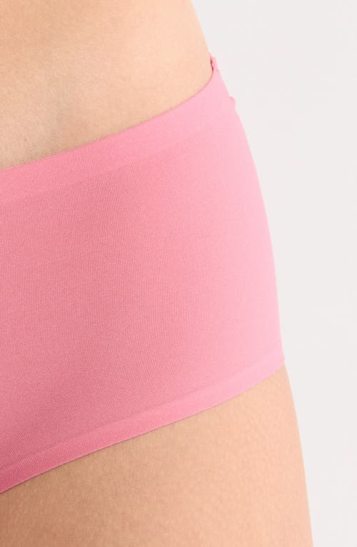 Chantelle Lingerie Soft Stretch Seamless Hipster Panties In Pink