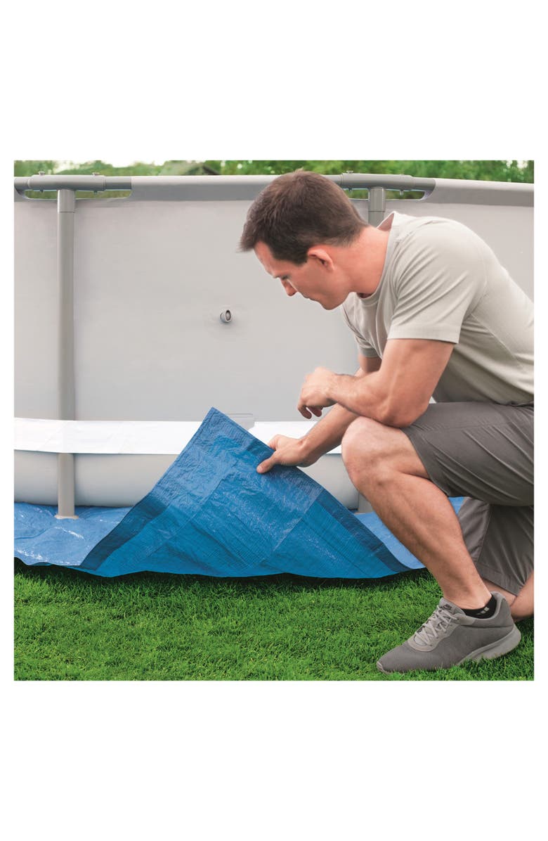 Bestway Flowclear 16\' x 16\' Ground Cloth, Alternate, color, 