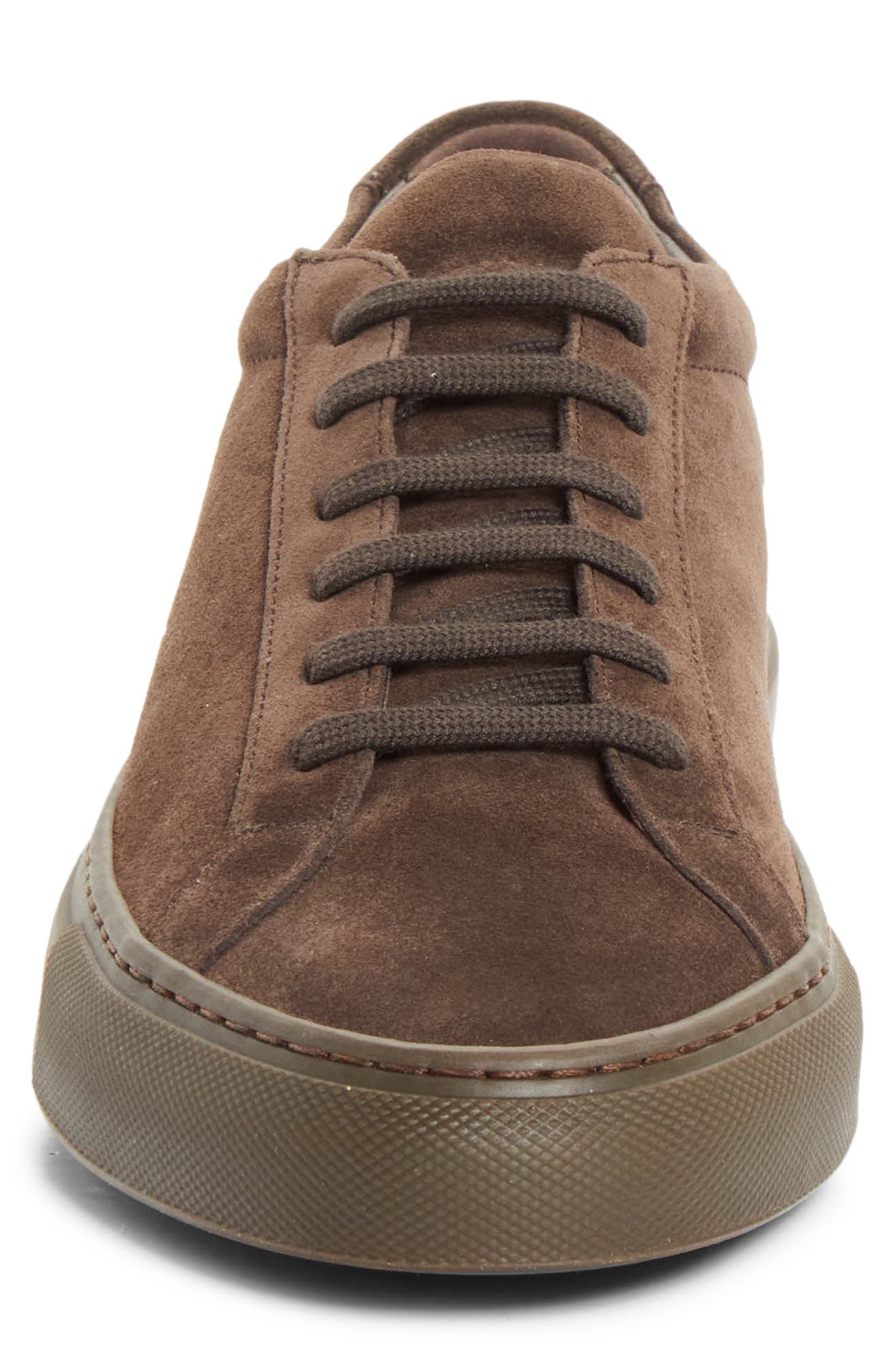 Achilles Premium Suede Sneaker, Alternate, color, BROWN