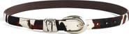 Madewell Triple Metal Keeper Belt