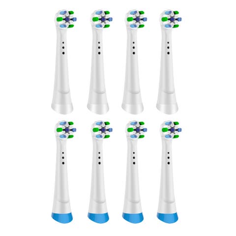 8-Pack Replacement Brush Heads Compatible with Oral-B iO Series 2-10