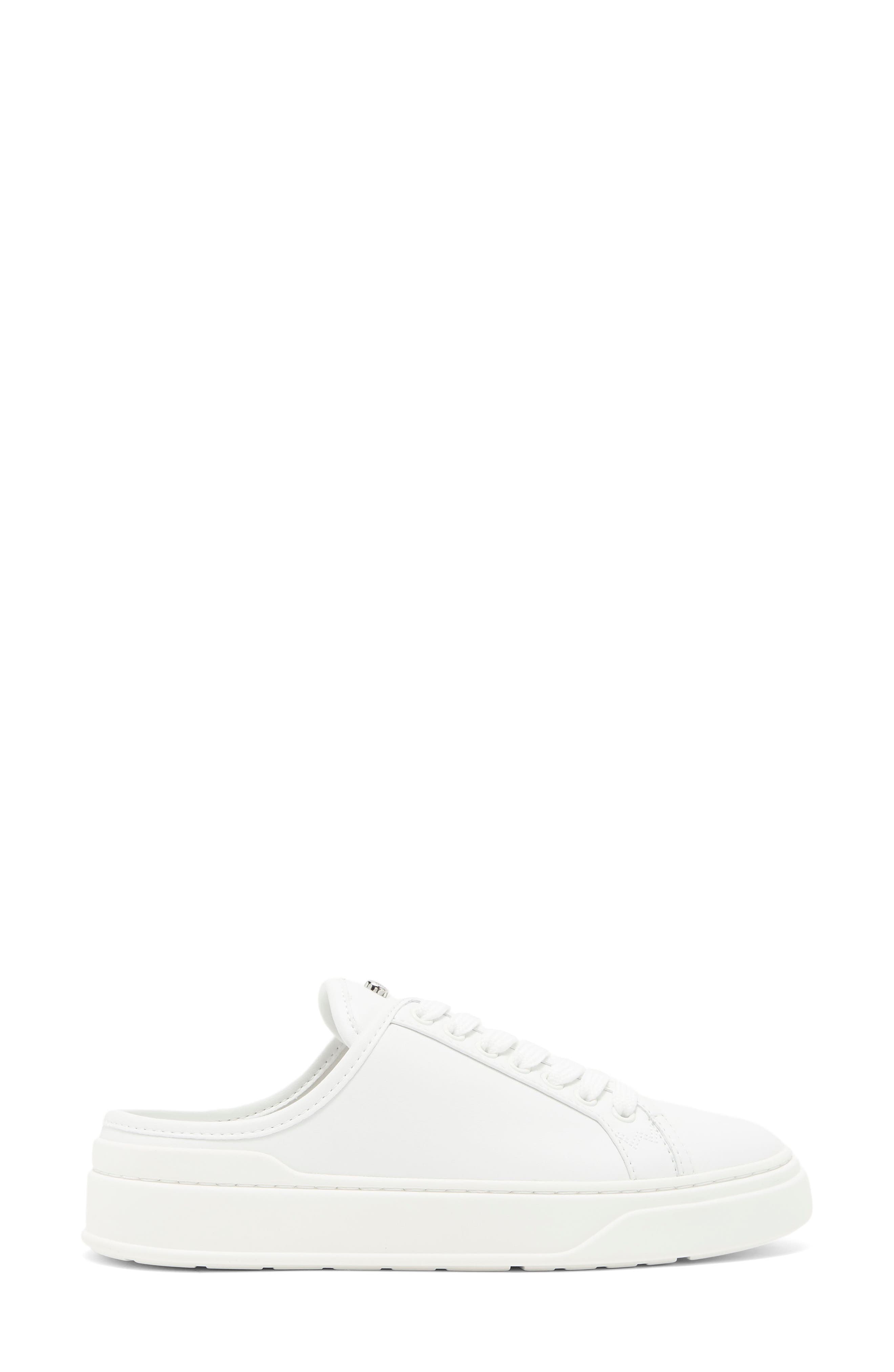 Skater Mule Sneaker, Alternate, color, WHITE