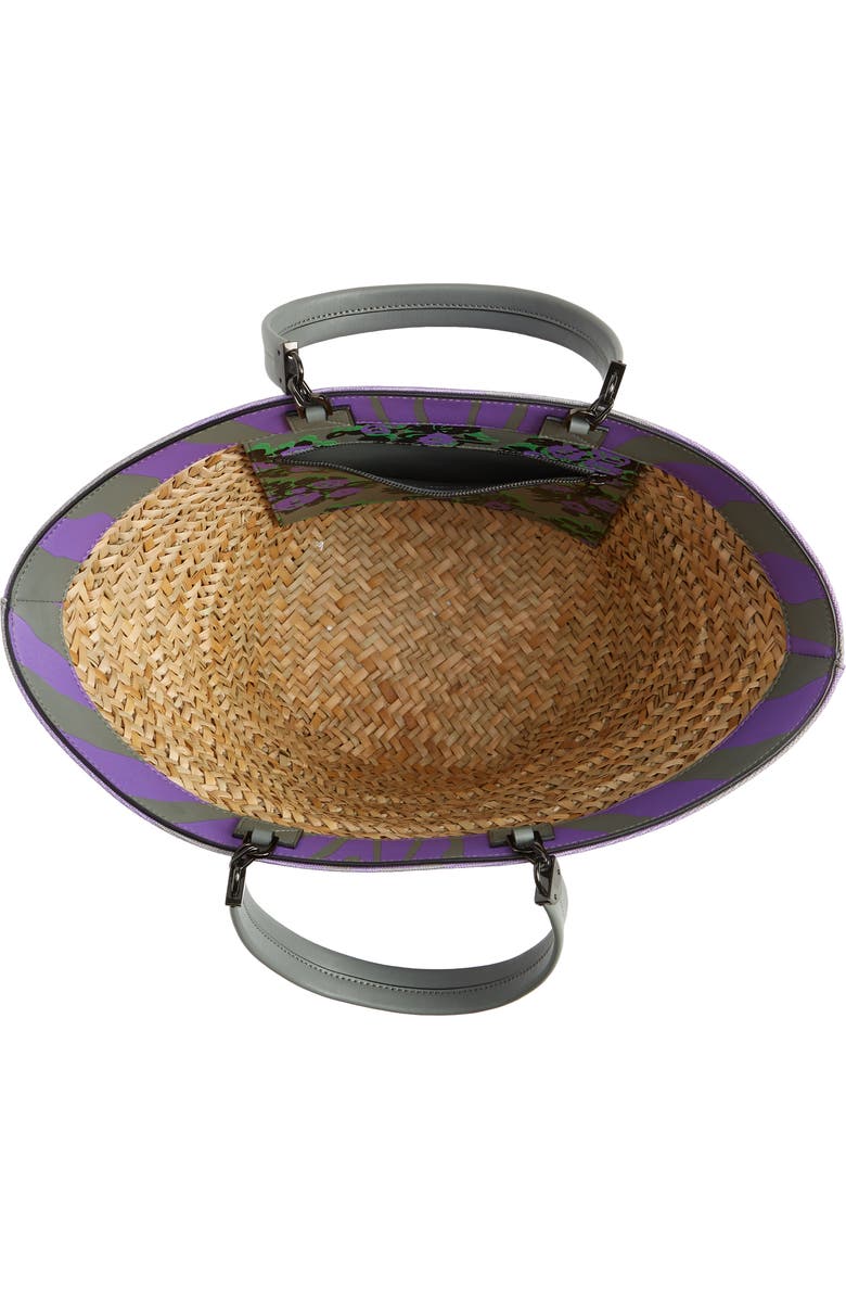 Bienen Davis x Auerta Market Basket Canvas Tote, Alternate, color,