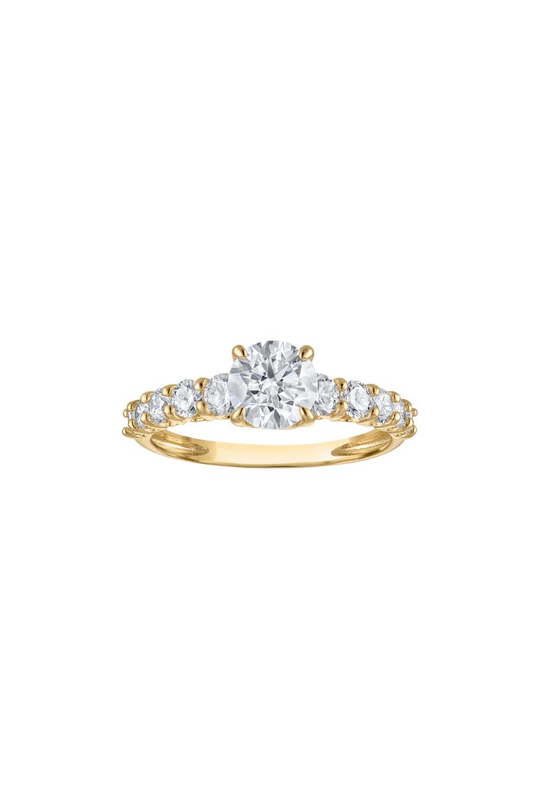 14K Gold Lab Grown Diamond Ring, Main, color, YELLOW