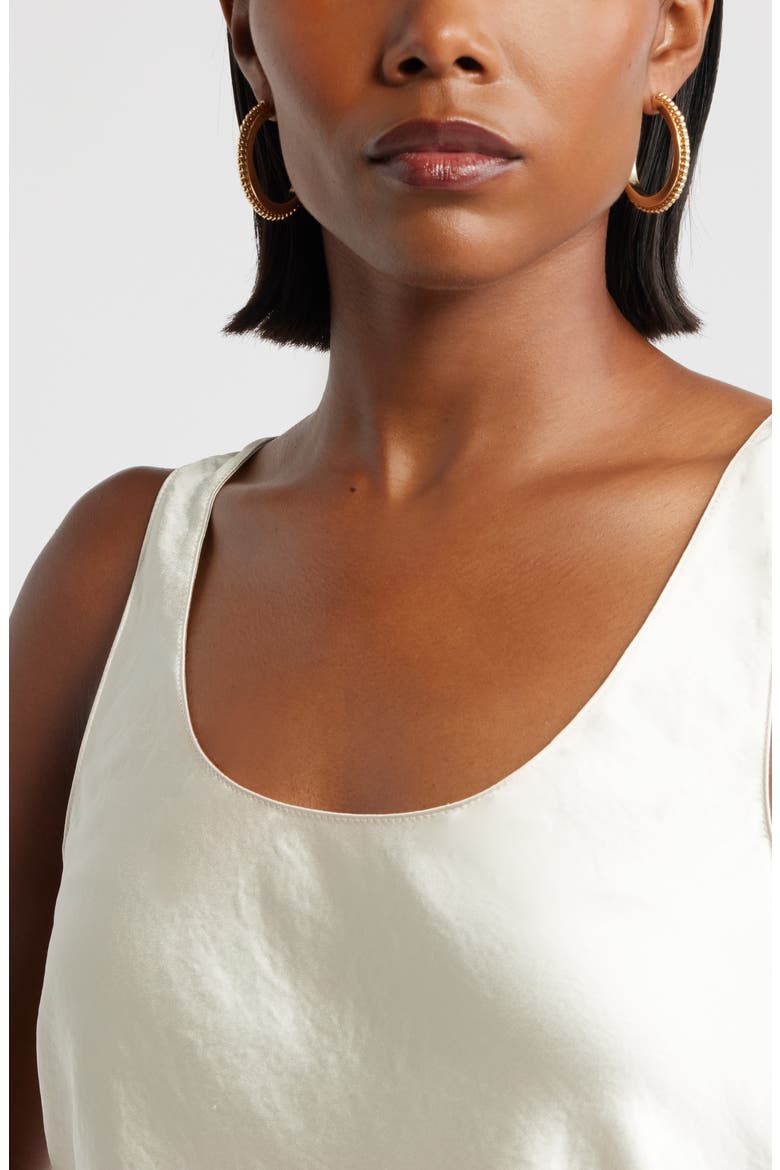 Orb Inset Hoop Earrings, Alternate, color, GOLD