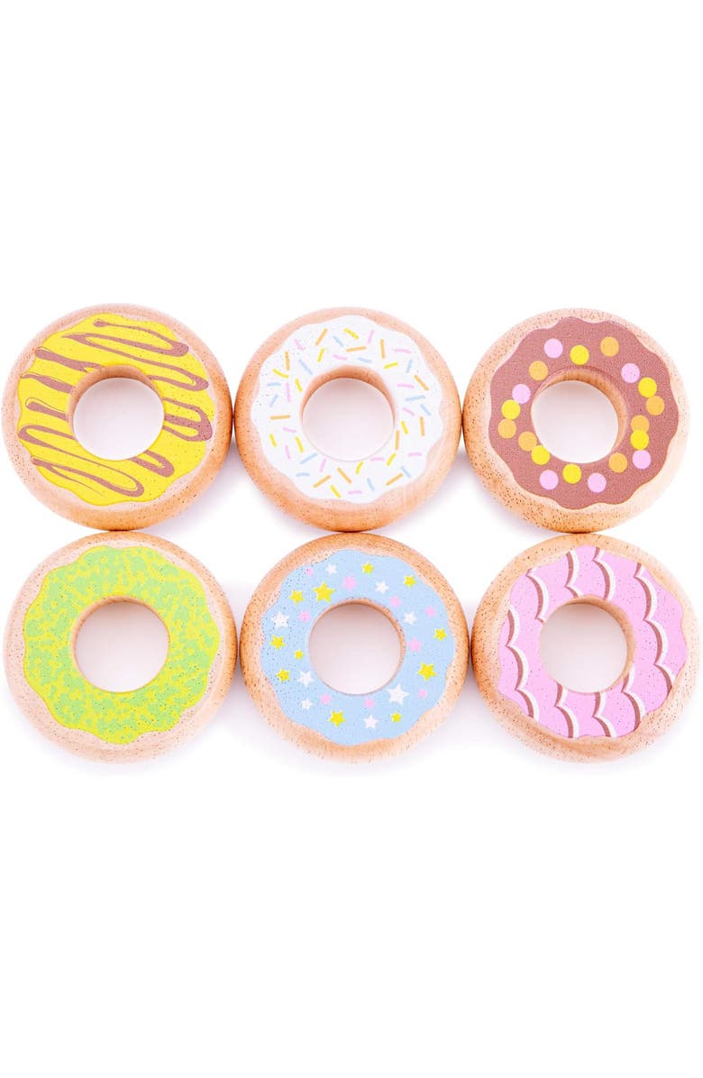 NEW CLASSIC TOYS Donuts 6-pieces, Main, color, Multi