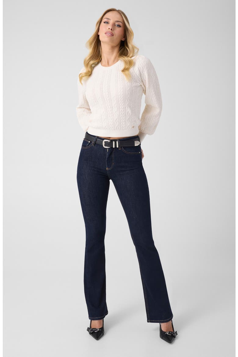Joanna Cable Knit Sweater, Alternate, color, OPEN WHITE