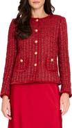 Tahari ASL Bouclé Jacket