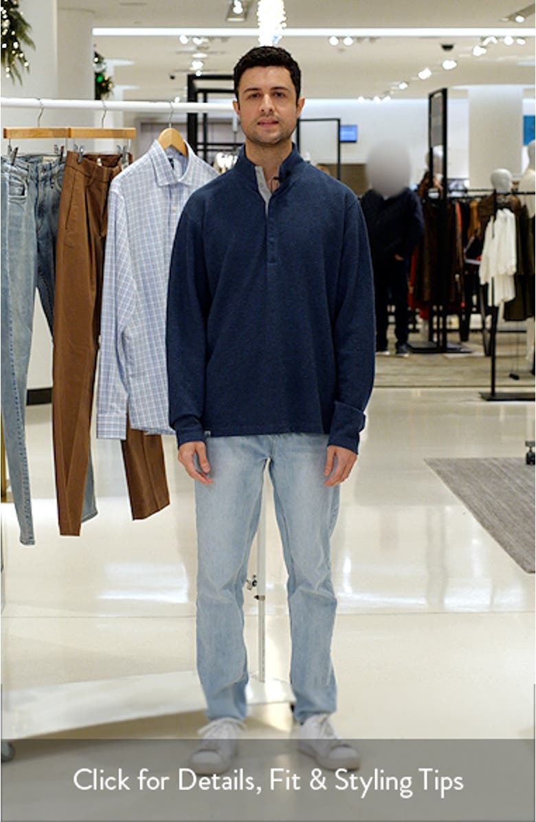 Ransel Quarter Snap Placket Pullover, sales video thumbnail