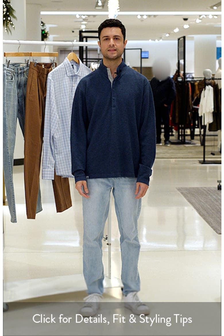 Ransel Quarter Snap Placket Pullover video