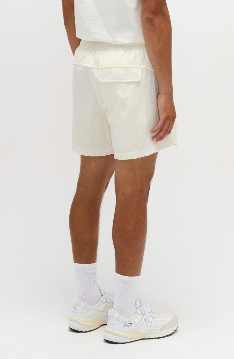 New Balance Made in USA Water Resistant Woven Nylon Shorts, Alternate, color, Sea Salt