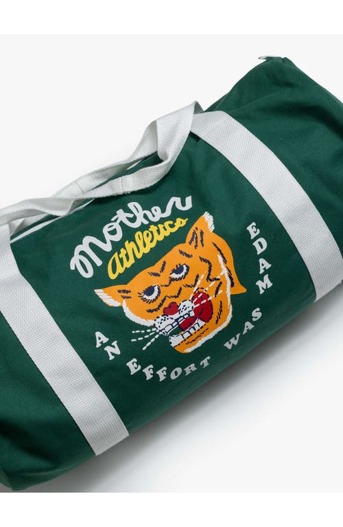 Mother The Sporty Duffle Bag In Green