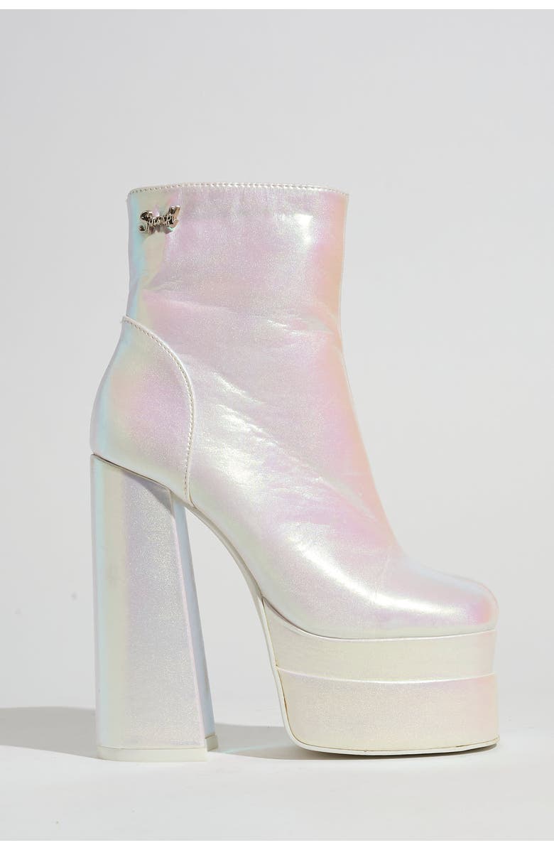 SPARKL FELICITY MINI BOOT, Main, color, White