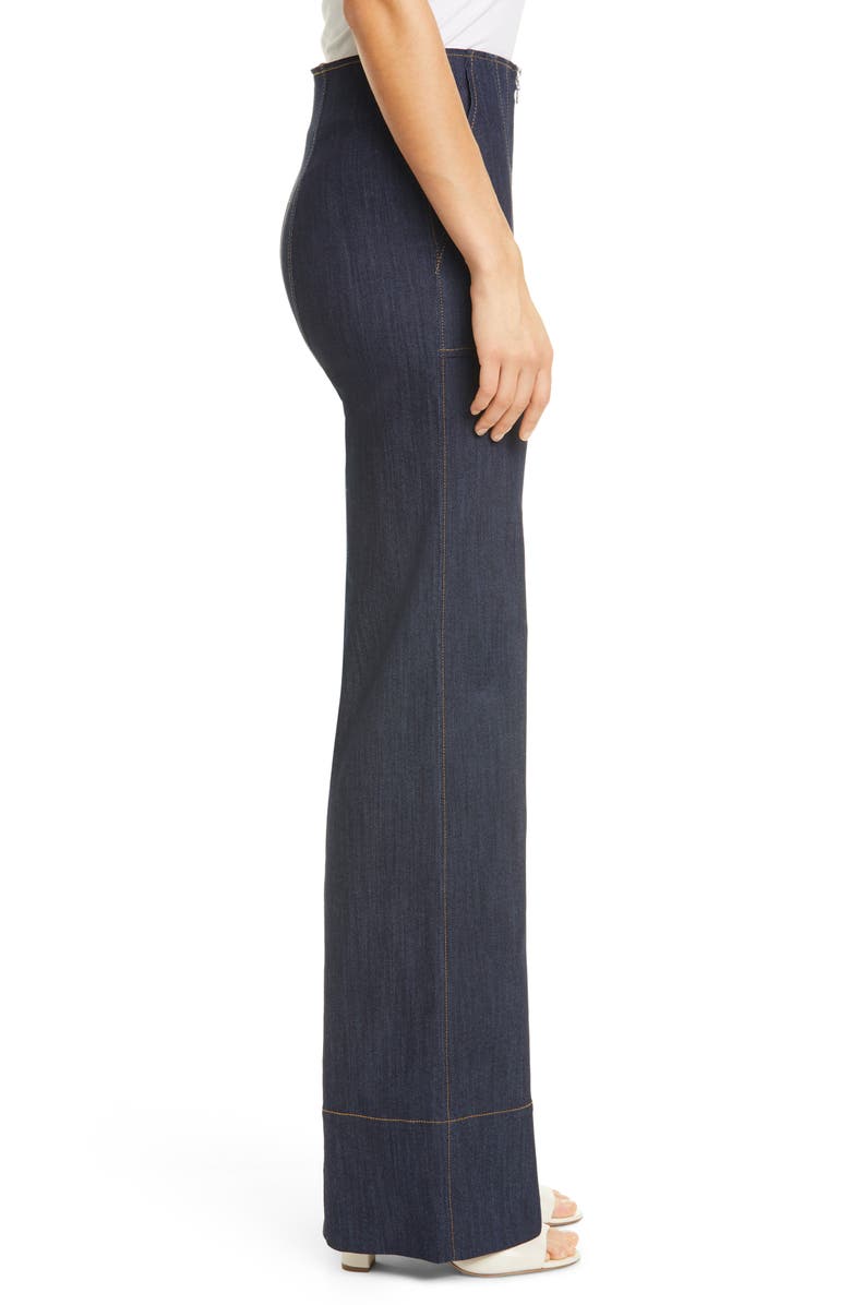 Cinq à Sept Zadie Wide Leg Jeans, Alternate, color,