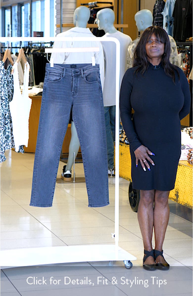 The Hiker Hover Mid Rise Slim Straight Leg Jeans, sales video thumbnail