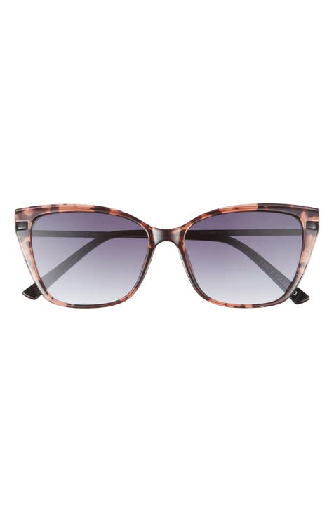 55mm Cat Eye Sunglasses