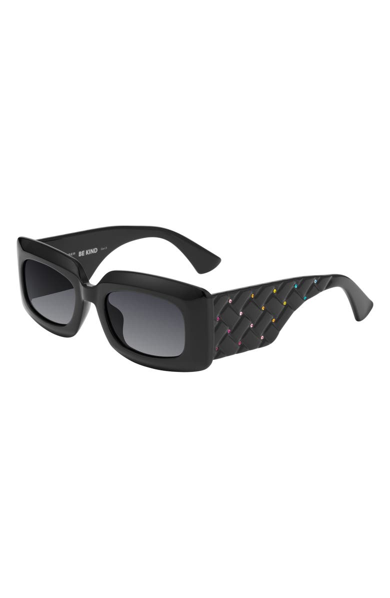 Kurt Geiger London 53mm Sunglasses, Alternate, color, Black/ Grey