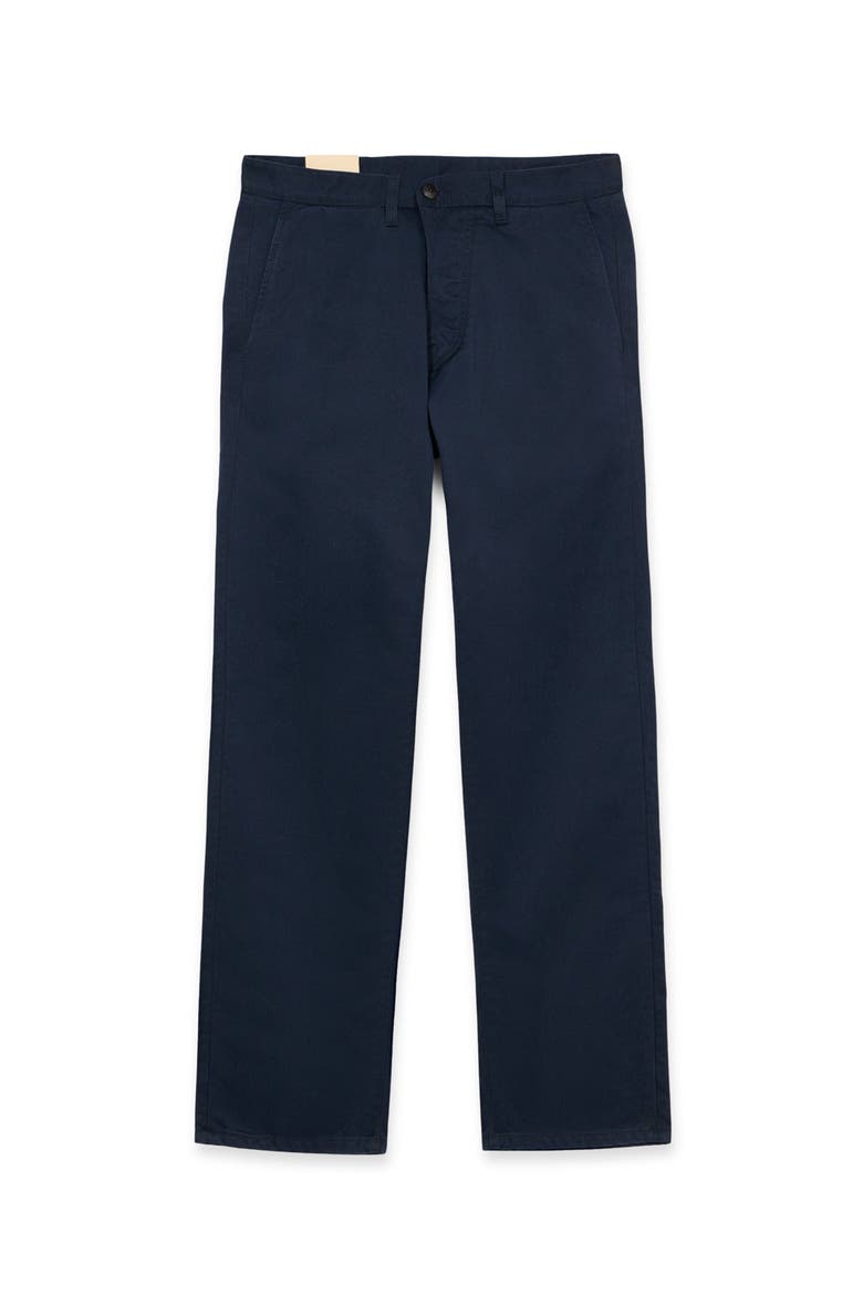 Canvas Chino Trousers, Main, color, BLUE
