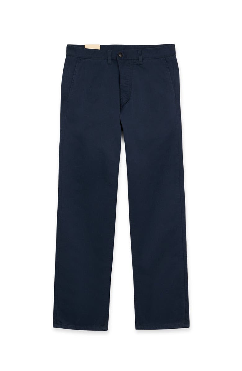 Fortela Canvas Chino Trousers, Main, color, Blue