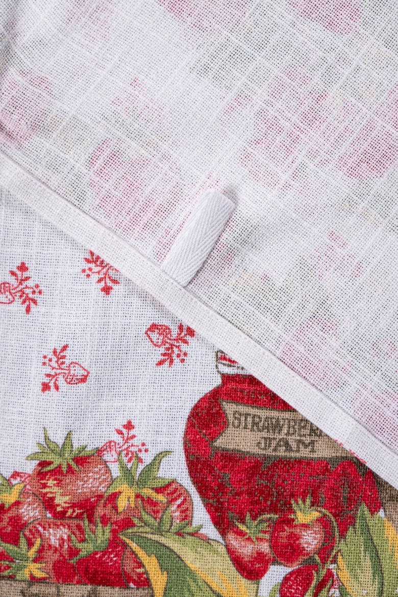 We're Jamming Tea Towel, Alternate, color, White